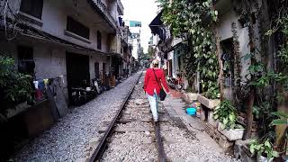 Hanoi Train Street will freak you out