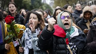 Manifestations pour une trève à Gaza