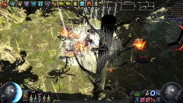 ( ͡° ͜ʖ ͡°) Path of Exile Whispering Ice Witch Jungle Valley map boss