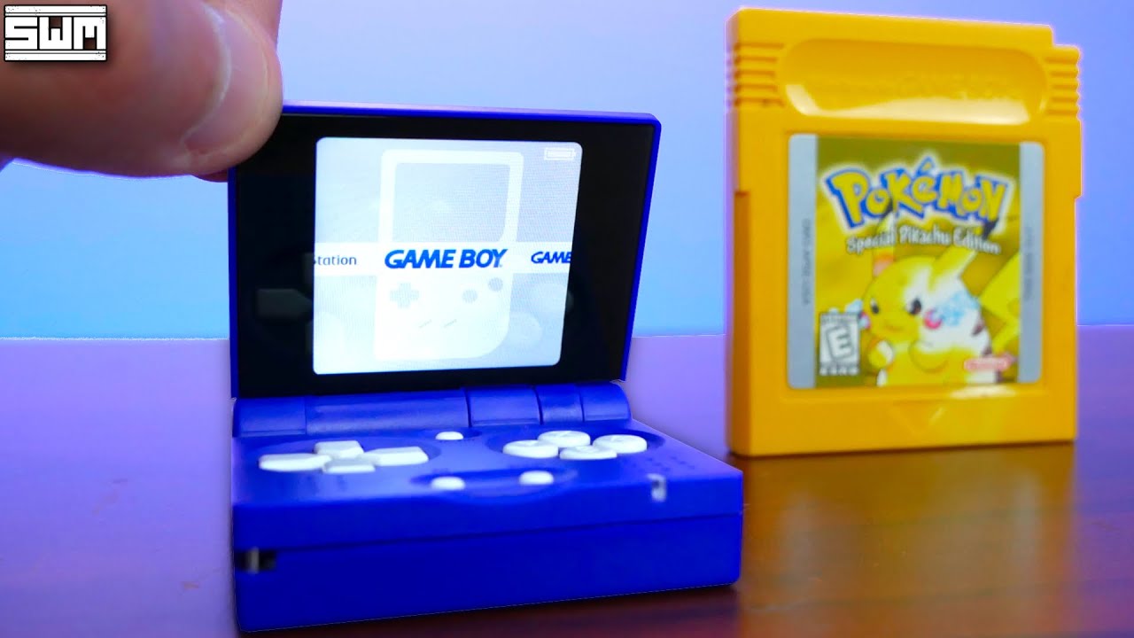 The world's tiniest functioning Game Boy Advance SP is the size of a stack  of Post-Its, and it's transparent too! - Yanko Design