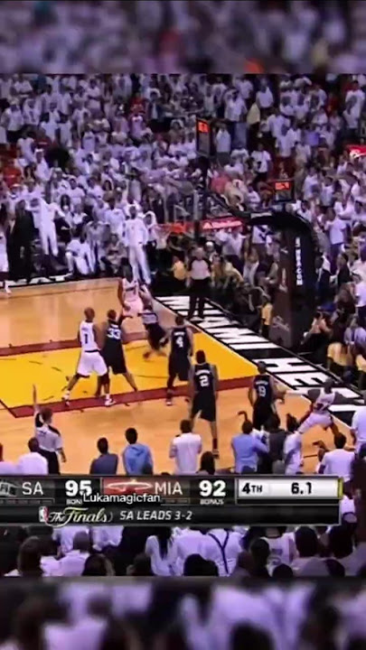 Ray Allen’s Greatest Shot Ever?! 💦🏆 #shorts