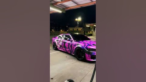 Transform Your Ride with the Carwraponline Purple Camo Custom Vinyl Wrap – Stand Out NOW！！