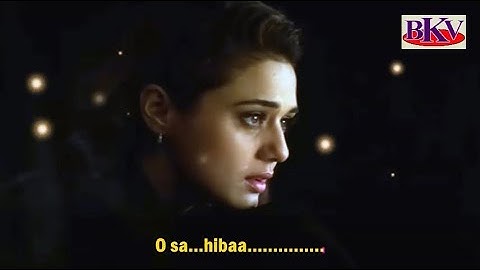 O Saahiba - KARAOKE - Dil Hai Tumhaara 2002 - Arjun Rampal, Mahima, Preity Zinta & Jimmy Shergill