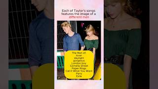 Each of Taylor's songs features the image of a different man #taylorswift #swifties #shorts
