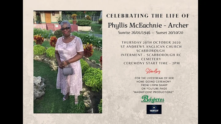 Phyllis McEachnie Archer Home Going Ceremony