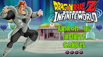 DBZ Infinite World (PS2) - Android 16 Infinite Cancel