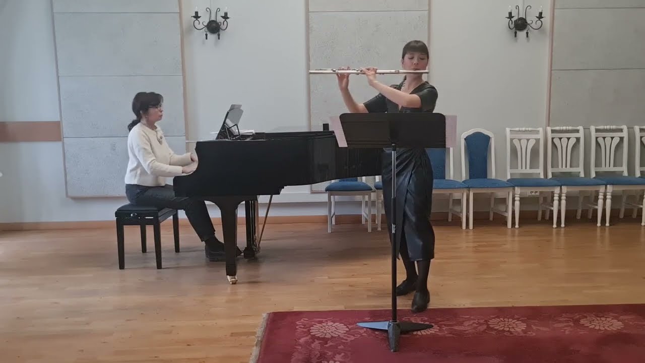 Ф. Гобер. Фантазия для флейты и фортепиано