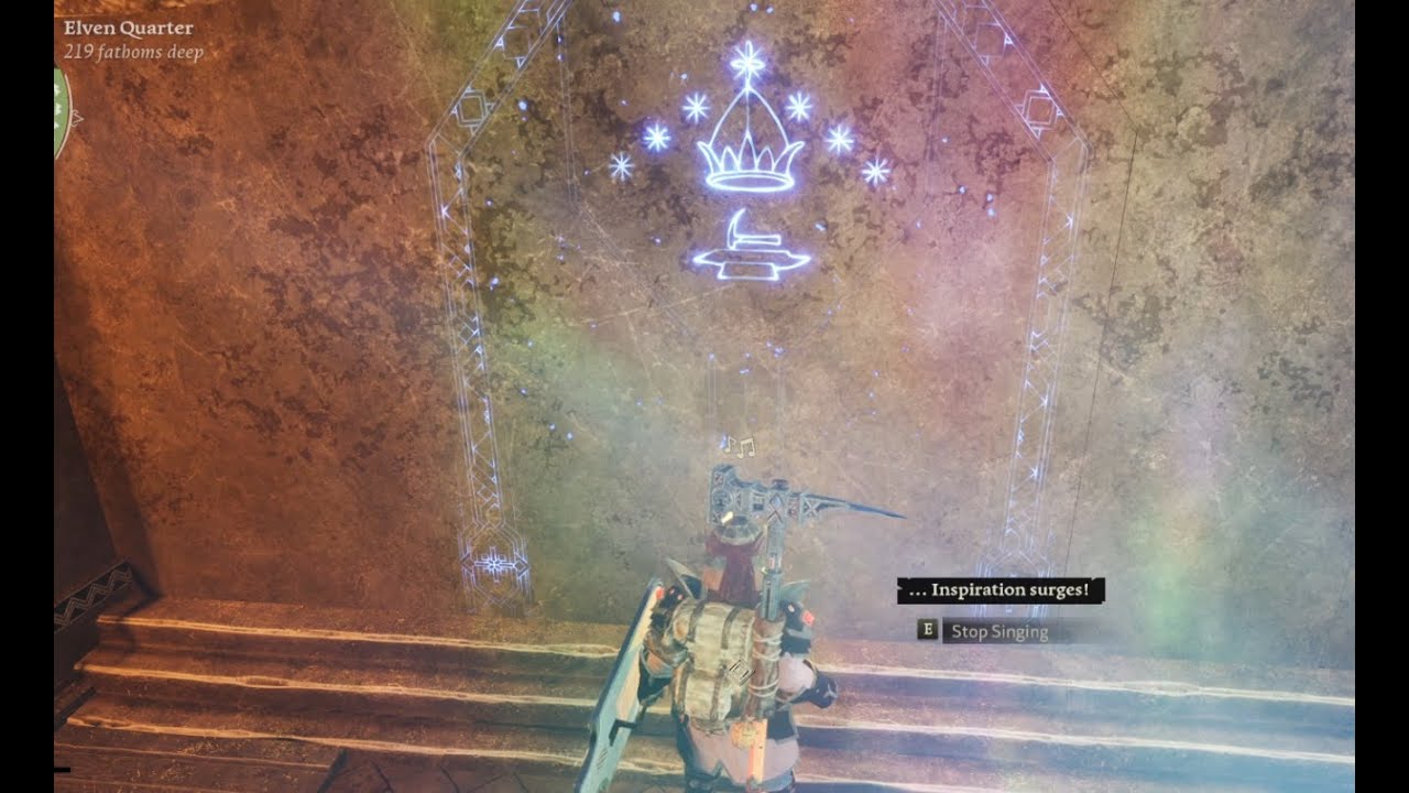 Lord of the Rings: Return to Moria - Great Forge of Narvi Hidden Dwarf Door