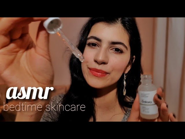 ASMR po polsku WIECZORNA PIELĘGNACJA PRZED SNEM roleplay 💫