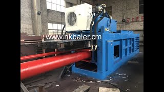 Manual tie Horizontal Baling machine for carton box