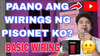 PAANO ANG WIRING NG PISONET? ANO ANG GAMIT KONG AVR SA PISONET? BASIC WIRING | VOLTAGE SURGE PROTECT