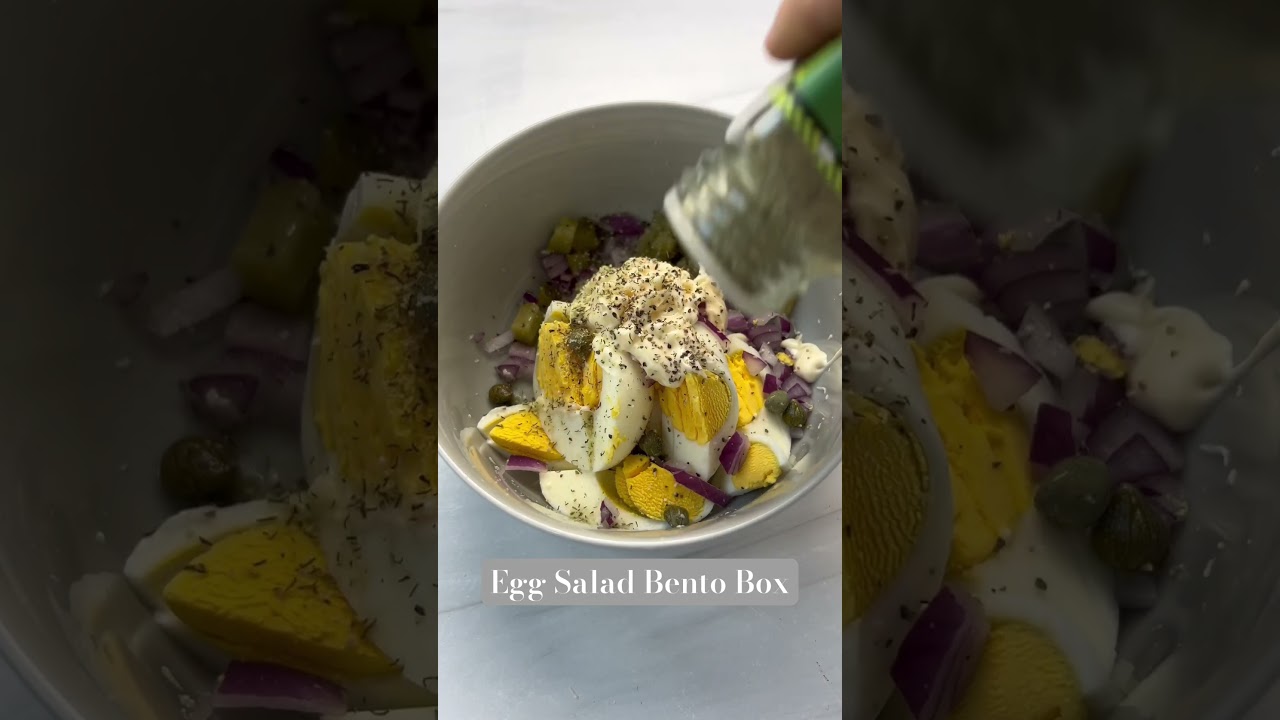 Egg Salad Bento Box - Easy Eats Dietitian