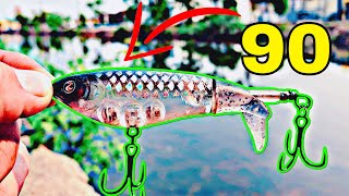 Whopper Plopper 90 | Topwater BLOWUPS!!