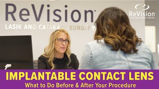 Preparing For Your Implantable Contact Lens Icl Procedure