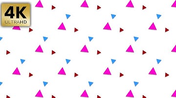 Crazy Triangles Pattern Flawless White Pink Infinite Loopable Background Template Royalty Free