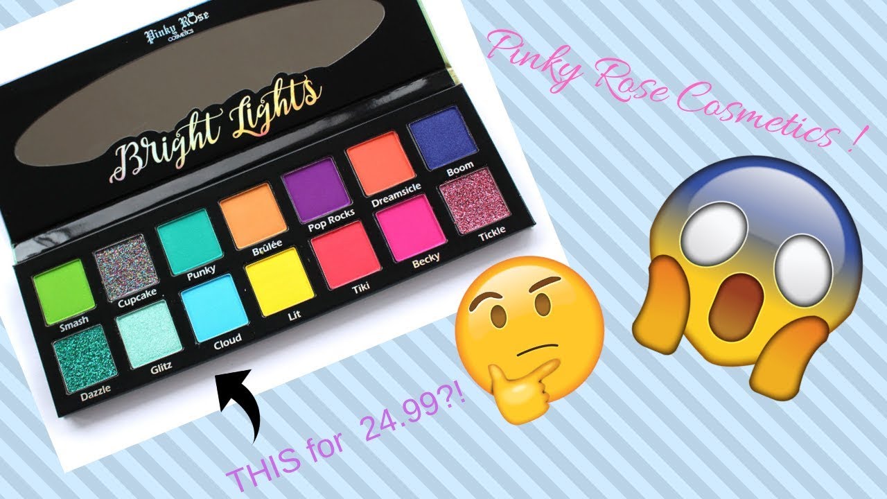 Pinky rose BRIGHT LIGHTS palette!!!!!