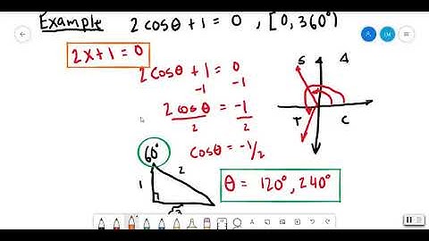 6.2 Trigonometric Equations I