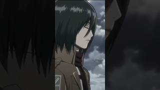 Strongest Mikasa stronger than anyone else. attackontitanseason attackontitan aot mikasa