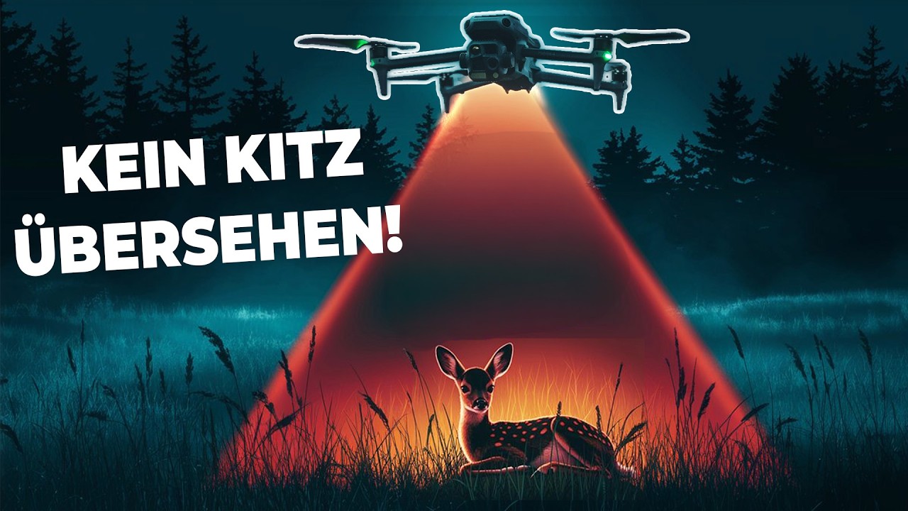 Mit diesen neuen Funktionen übersiehst du KEIN Kitz mehr! (DJI Matrice 4T)