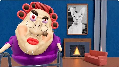 GRUMPY GRAN!(SCARY OBBY) Roblox GameplayWalkthrough [HARD MODE] First Place No Death[4K]