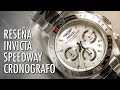 Reseña Invicta Speedway 14381/18389/17023/9211 Reloj Analógico de Cuarzo en Español