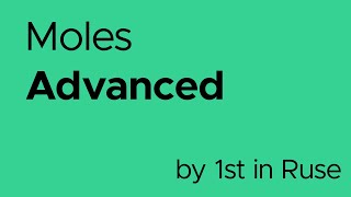 Moles Advanced | HSC Chemistry by 1st in James Ruse