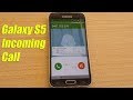 Galaxy s5 incoming call with over the horizon ringtone