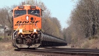 HiDef: Full Throttle Trains, EMD Leaders, BNSF, CP, & More on CSX's Selkirk Sub. 4-21-16.