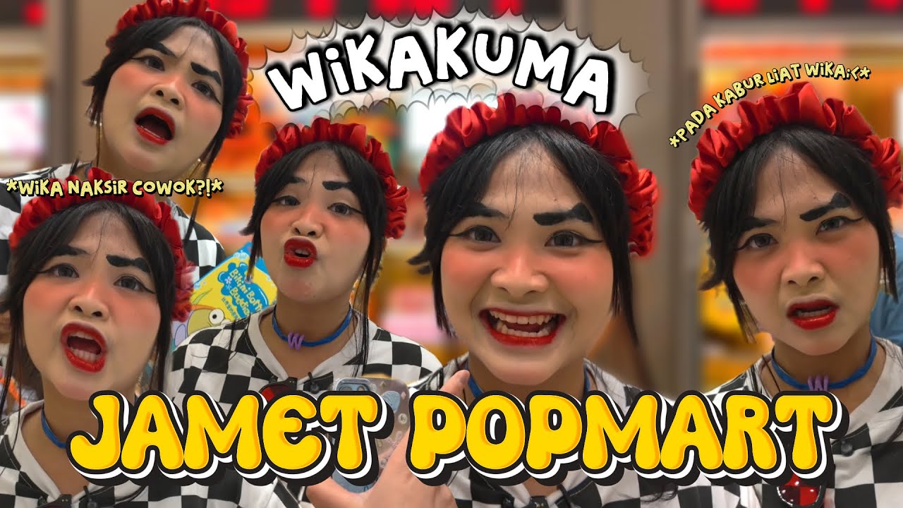 NGEJAMET DI POPMART PIM!! PADA KABUR LIAT AKU!!