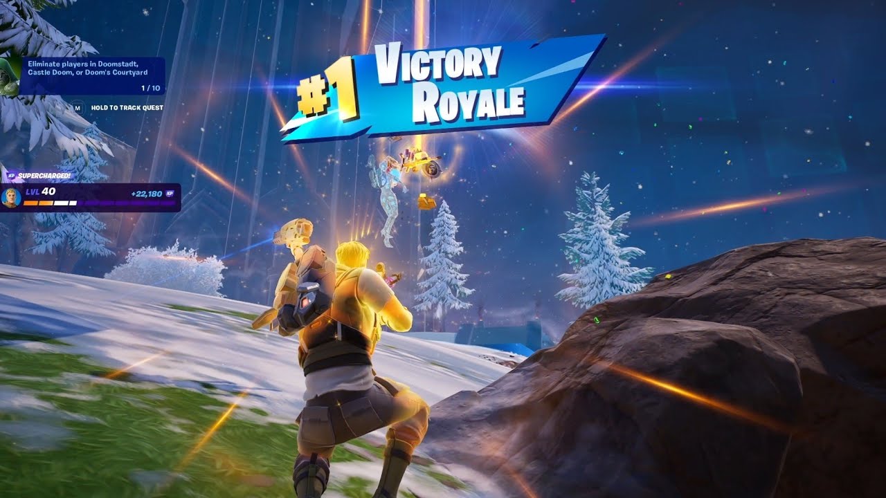 Fortnite Clutch #1: Emma Frost ambush, drive-by extravaganza, and a helpful friend