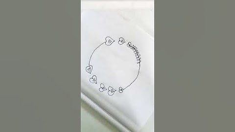 #how to make circle drawing border design youtube video 🙏please subscribe