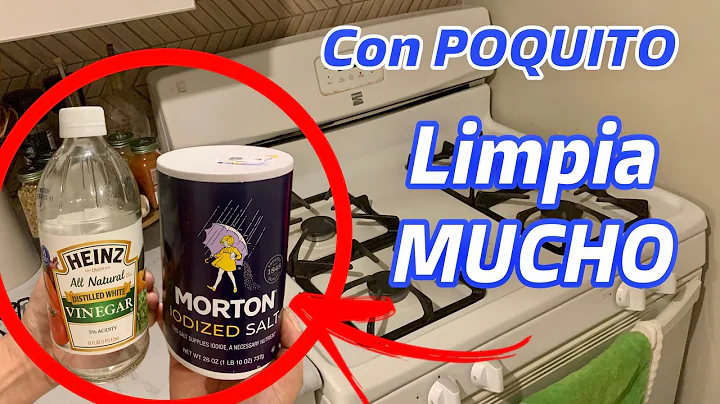 CON POQUITO LIMPIA MUCHO| COMO LIMPIAR LA COCINA Y...