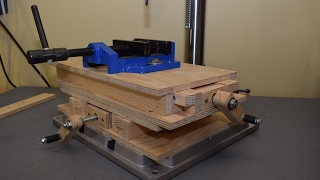 In a sequence of 3 videos I will show how to build an extremely cheap wooden CNC XY Table (Milling table, Coordinate table) from 