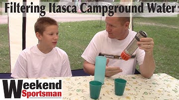 Testing Grayl Water Filter on Itasca Campground Water: By the Weekend Sportsman #TheGrayl