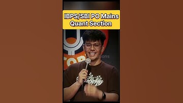 IBPS/SBI PO Mains Quant Section Be like 😃🤣#shorts #bankexam