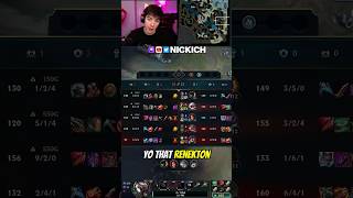 This Build Does Crazy Damage - Renekton Mid Vs Duoking And Nickich