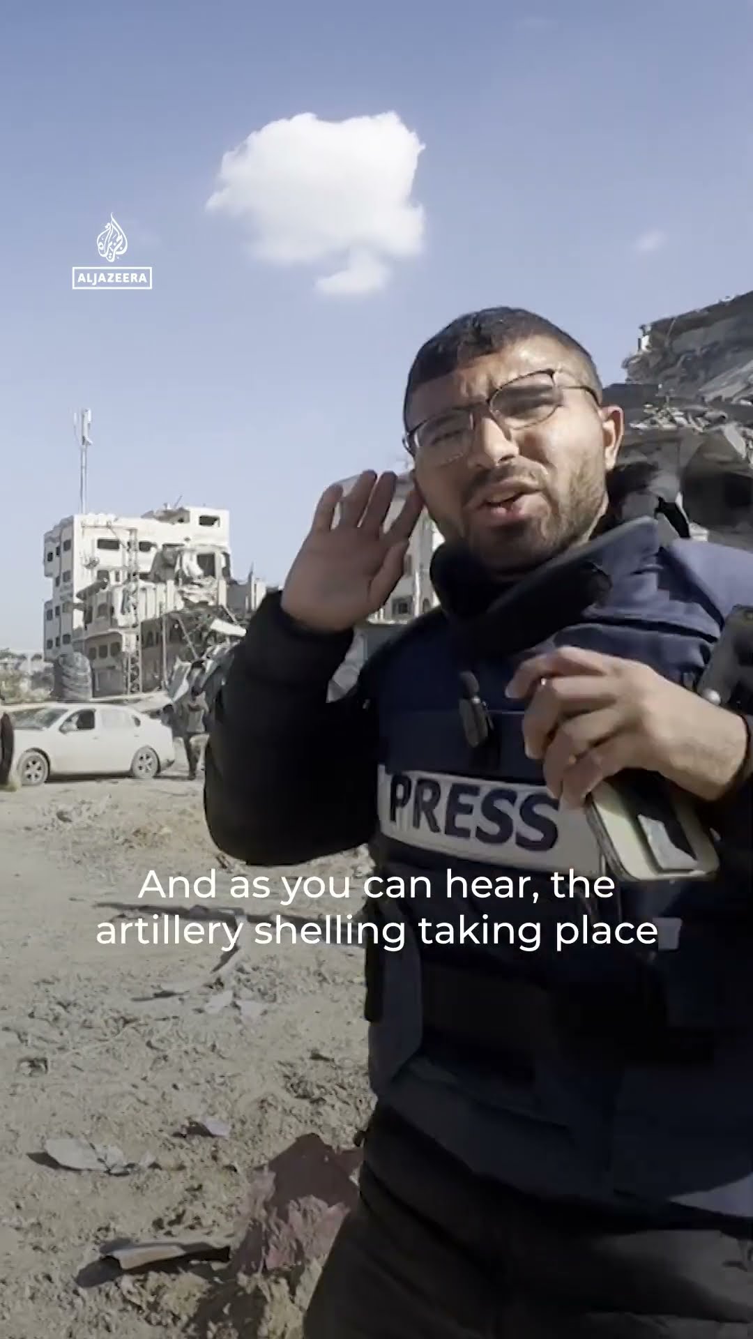 People flee North Gaza after Israel’s ‘leave-or-die’ orders | AJ #shorts