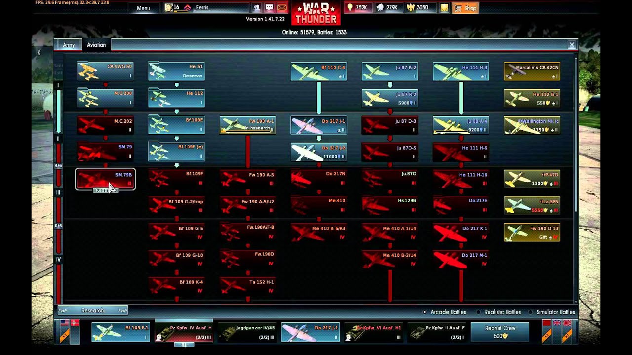 War Thunder tutorial 1. rész - YouTube
