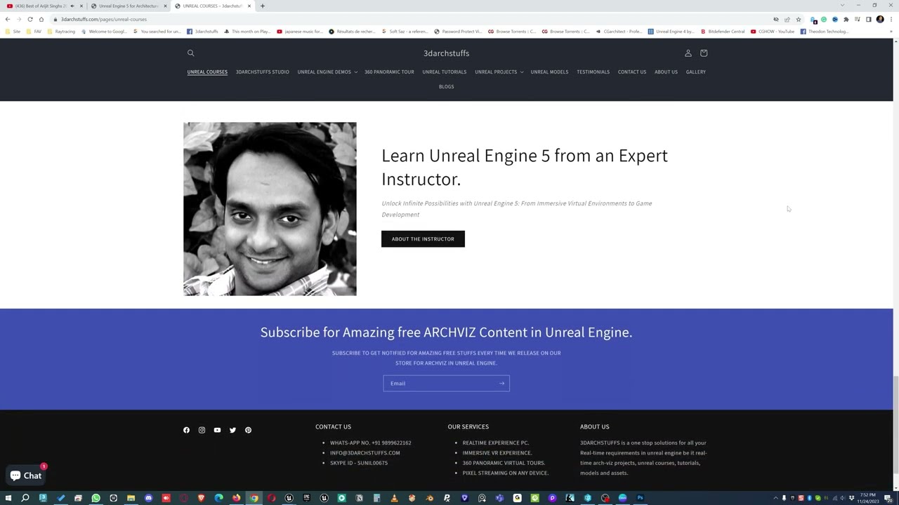 Unreal Engine Architecture Master Class Courses 3darchstuffs video thumbnail