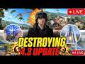 DESTROYING NEW 4.3 UPDATE 🔥| BGMI LIVE #shorts #bgmi #bgmihighlight #bgmilive #livestream #live