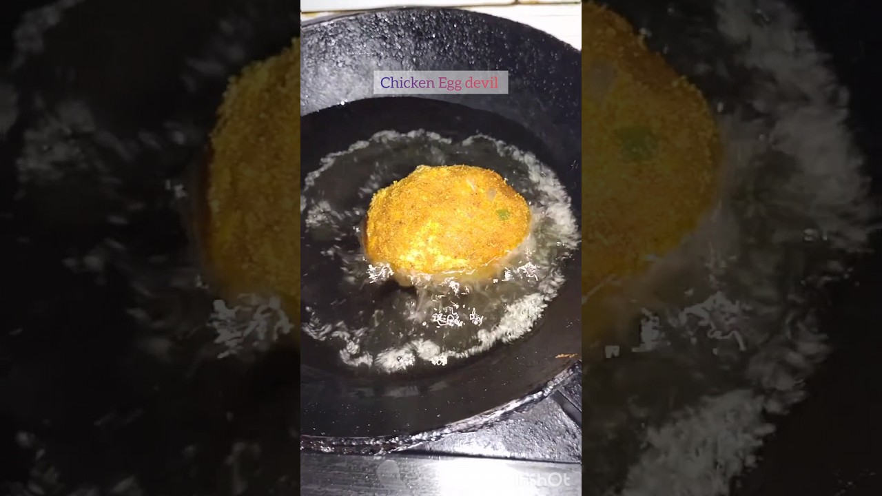 Egg chicken Devil | Chicken keema diye egg devil | Dimer chop 