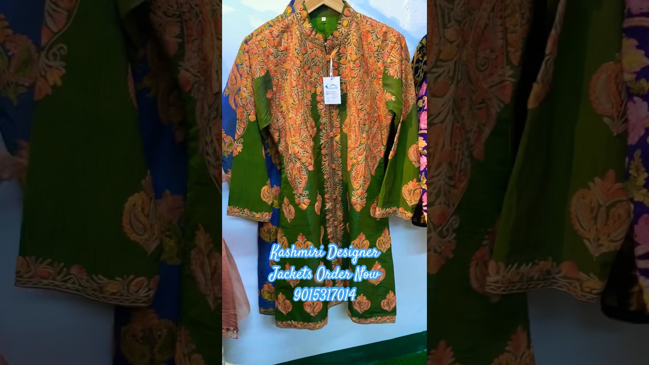 Designer Kashmiri Ladies Jackets 