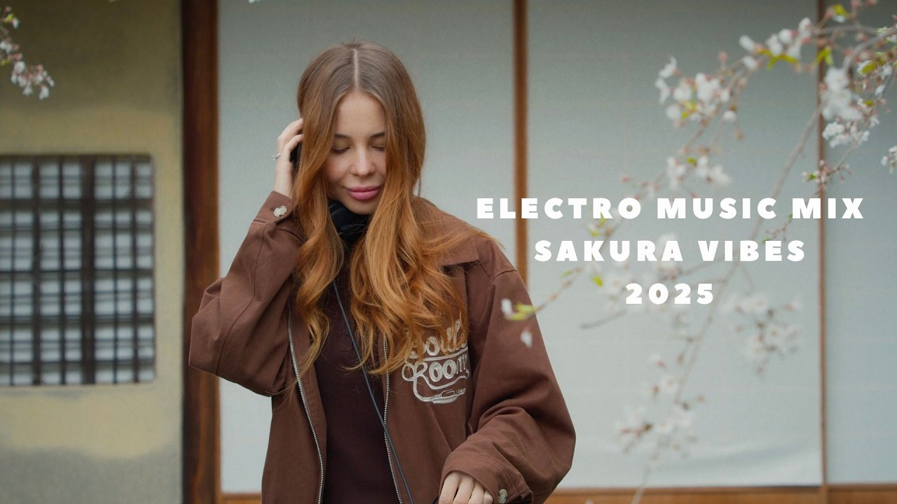 Chill Electro Music Set – Sakura Bloom in Kyoto 🇯🇵🌸 | 4K | Mix by Polina K