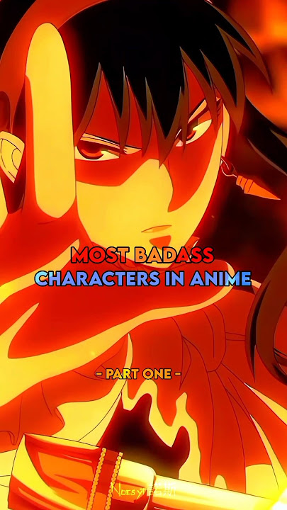 Most badass anime characters!🔥💀#anime #animeedit part one