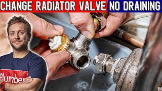 HOW TO SWAP RADIATOR VALVE | No Draining Down by plumberparts 72,052 views 4 months ago 10 minutes, 58 seconds
