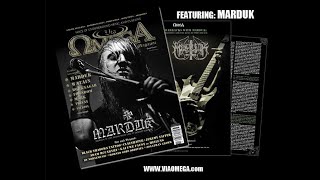 ViaOmega Magazine feat. Marduk, Watain out now! - Oct. 2022.