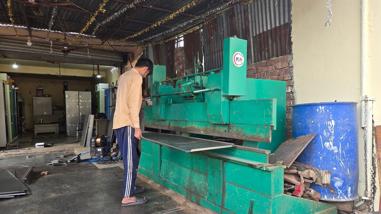 Sheet bending machine Process