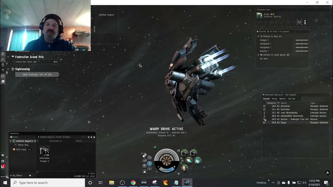 Eve Online Beginner Low Sec Ratting Episode 6 YouTube