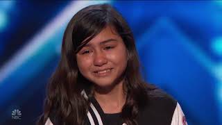 Madison Baez Taylor - Amazing Grace - In Audience - Best Audio - America's Got Talent - June 7, 2022