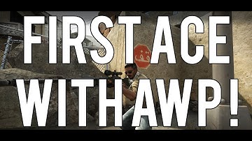 CSGO First Ace With AWP In 20 Sec ! (Dust2 Competitive)
